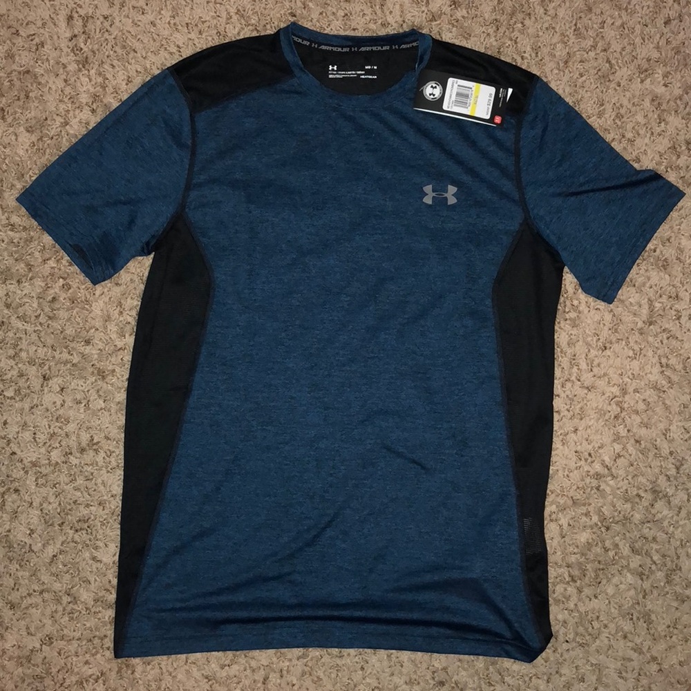 New Blue and Black UA Shirt!